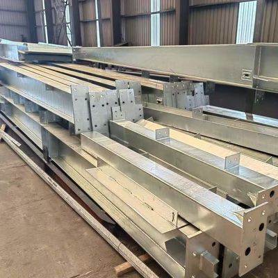 Atelier de construction en acier étanche à l'eau Atelier de métal préfabriqué à faible teneur en carbone