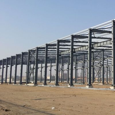 Structure en acier de haute qualité bâtiment d'usine entrepôt résistant au vent et au séisme