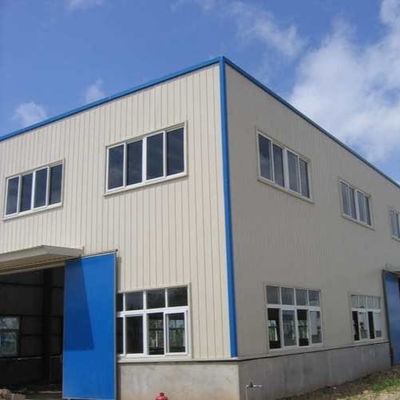 Structure en acier de haute qualité bâtiment d'usine entrepôt résistant au vent et au séisme