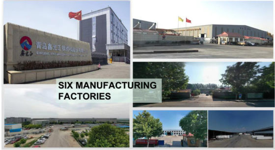 Construction de bâtiments préfabriqués d'entrepôts, ateliers et bureaux