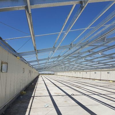 PPGL Aviculture élevage maison avec portes roulantes durables