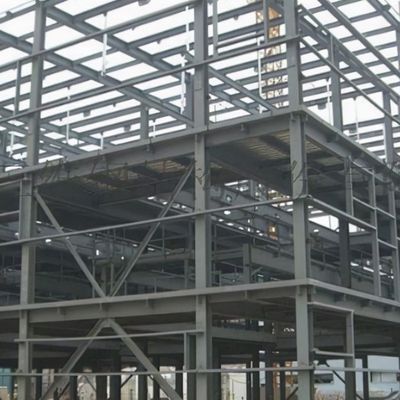 Haute efficacité Esthétique moderne Charpente en acier Bâtiments de bureaux Haute durabilité