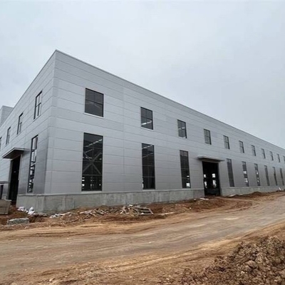 Atelier d'entreposage de structures en acier préfabriquées sur mesure