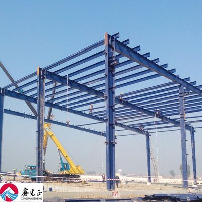 Entrepôt de structure en acier galvanisé durable sur mesure avec conception libre