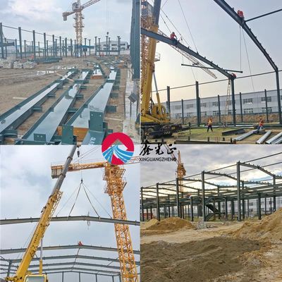 Construction préfabriquée de catégorie Q355B Q235B avec structure en acier durable et structure principale en acier H
