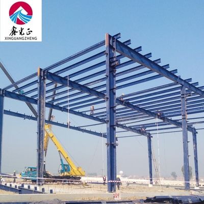 Entrepôt de structure modulaire en acier personnalisable avec conception de bâtiment d'usine