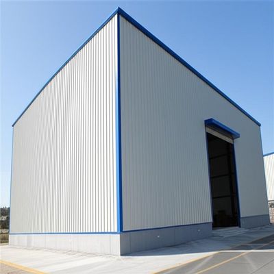 Entrepôt de structure en acier galvanisé durable sur mesure avec conception libre