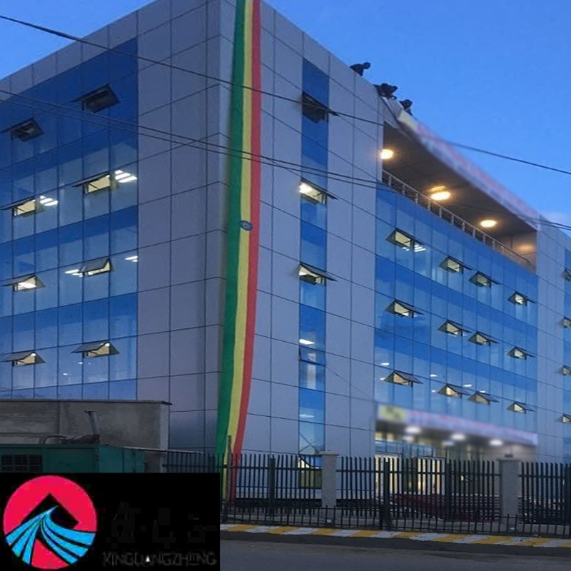 Conception de bâtiment en acier préfabriqué à haute résistance pour la construction d'entrepôts industriels