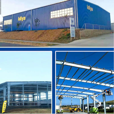 Certificat SGS de type de bâtiment de stockage de structure en acier OEM