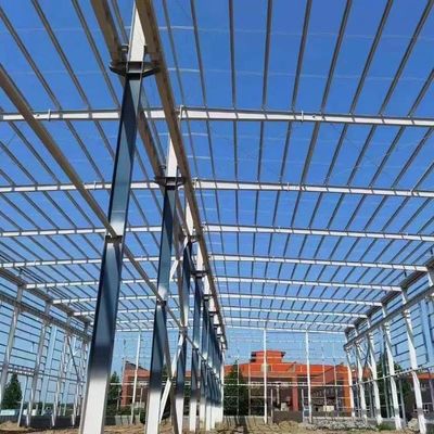 Atelier de construction en acier étanche à l'eau Atelier de métal préfabriqué à faible teneur en carbone