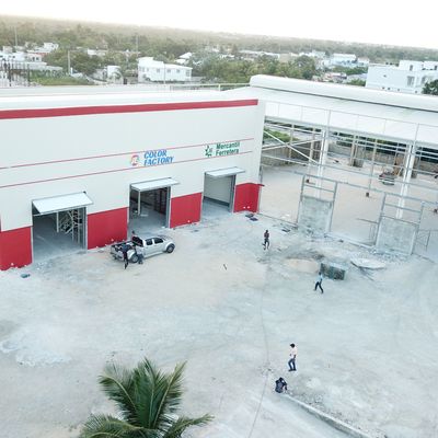 Construction d'entrepôt préfabriqué galvanisé à chaud