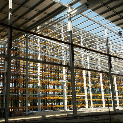 Projet de construction préfabriqué pour entrepôt