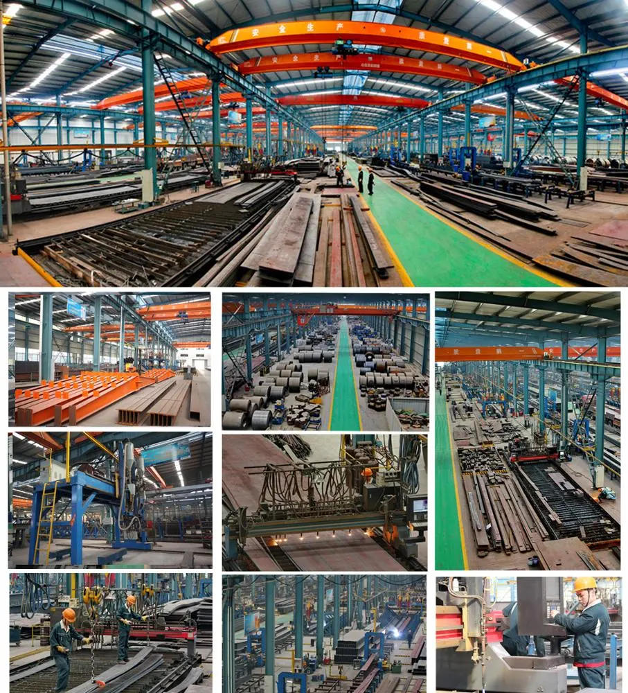 Peinture de bâtiments de structures en acier 9